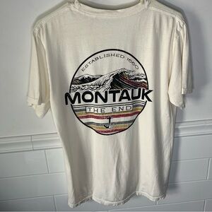 Montauk New York Short Sleeve Tshirt